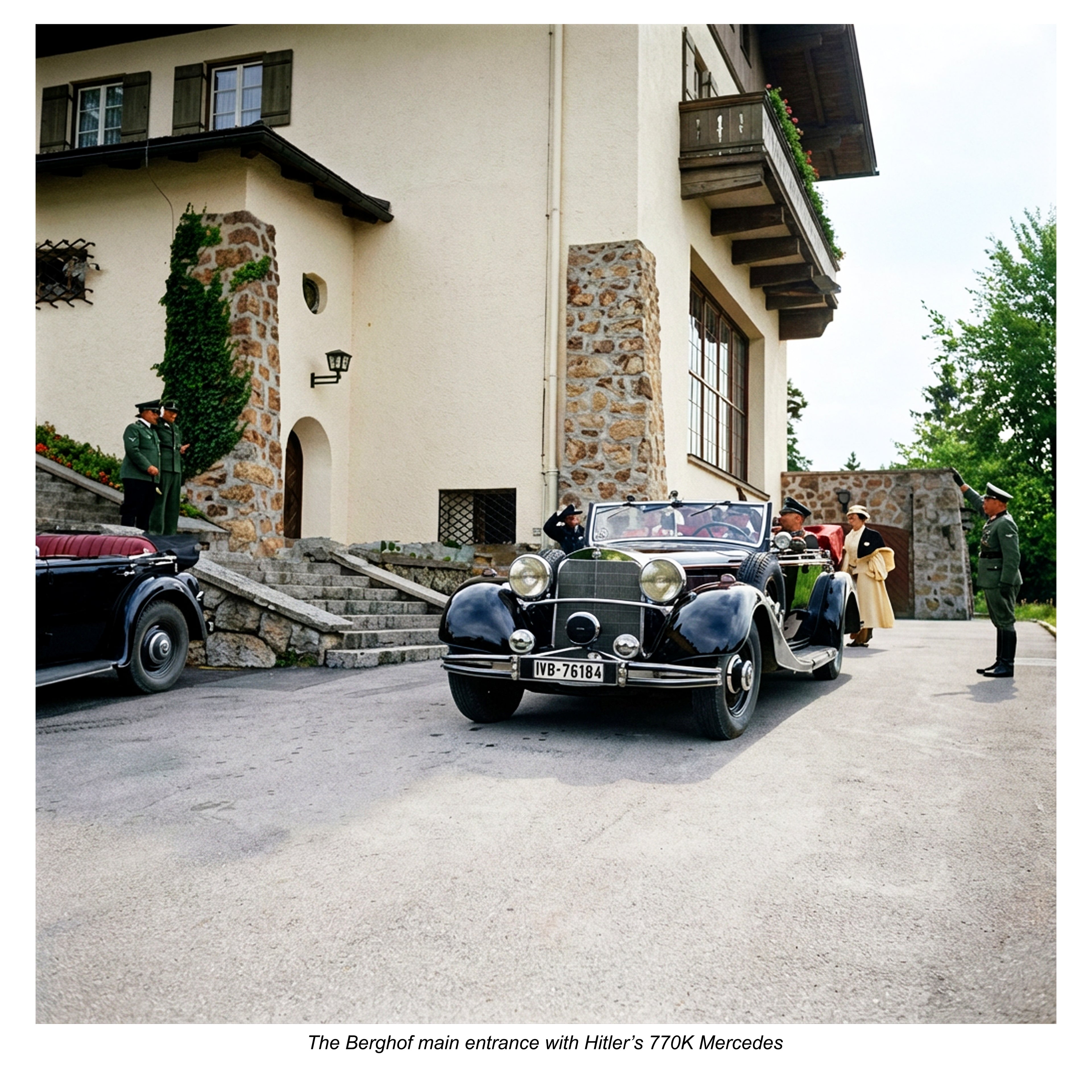 Hitler's Berghof - AI Enhannced Historical Photos - 70 pages / Hardcover